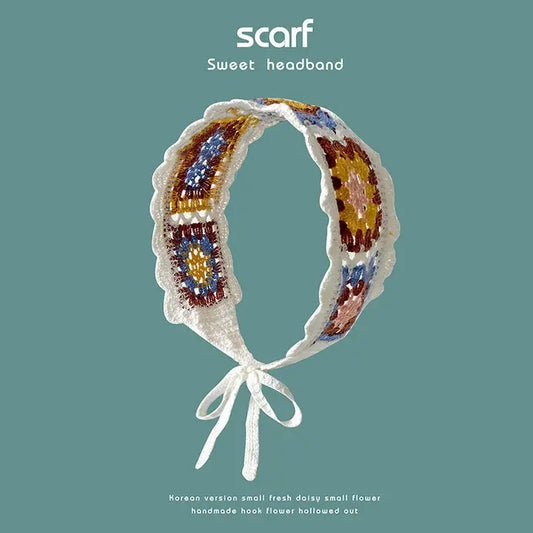 Handmade Crochet Boho Headband