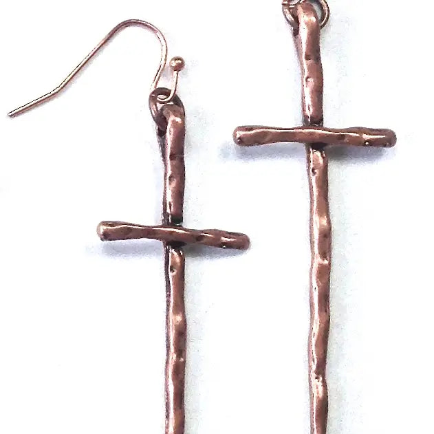 Thin Hammered / Copper Ox