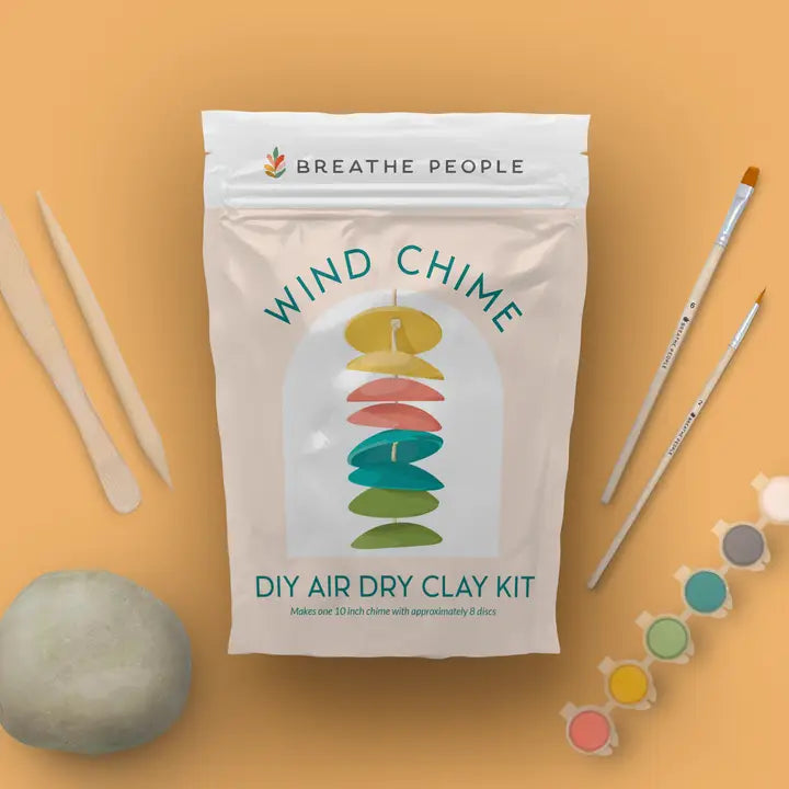 Diy Air Dry Clay Kit- Make Your Own Wind Chimes