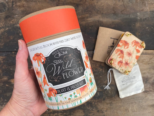 Flower Press Kit Perfect Gift For Gardeners & Flower Lovers