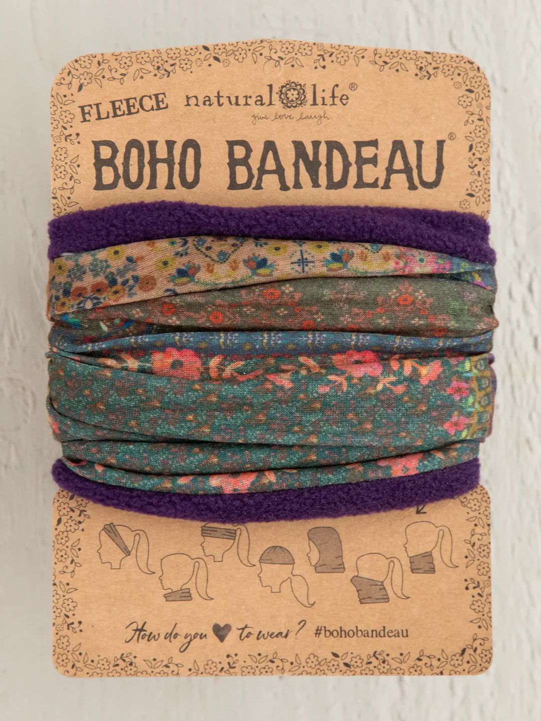 Fleece Boho Bandeau® Headband