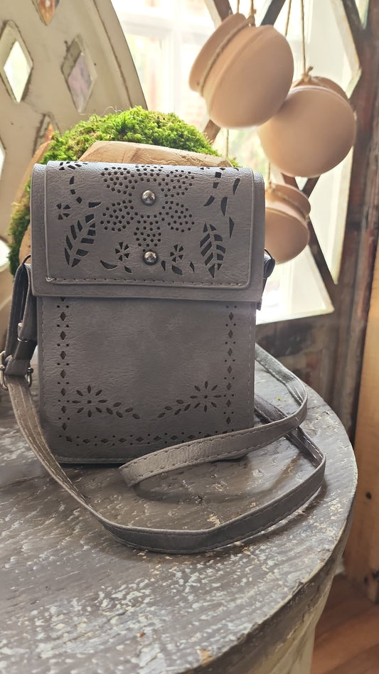 Crossbody Bag-Gray