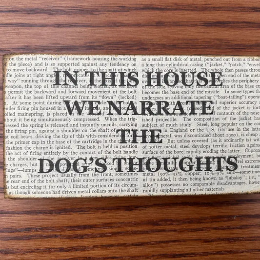 Vintage Dictionary Signs