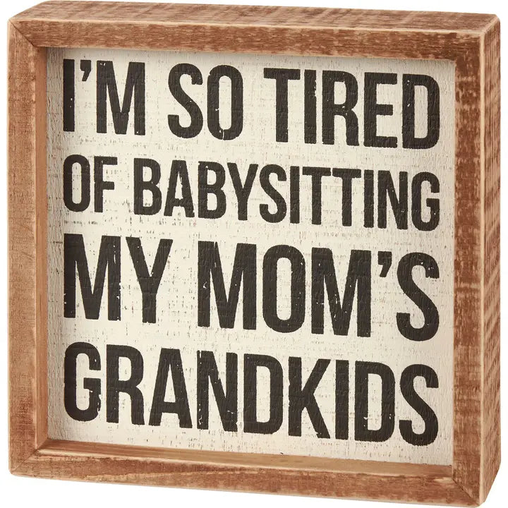 Wooden Box Signs