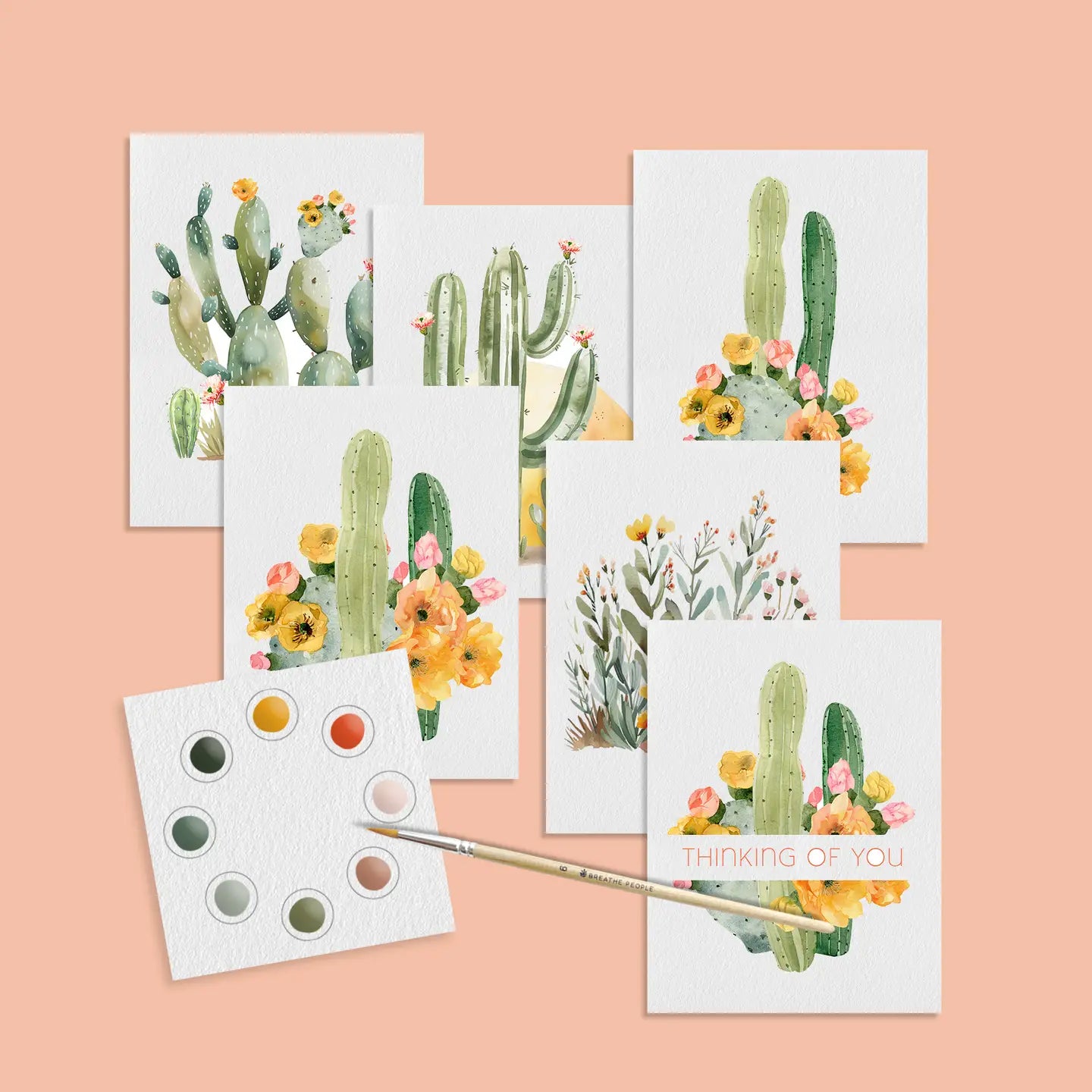Watercolor Postcard/Mini Print Kit