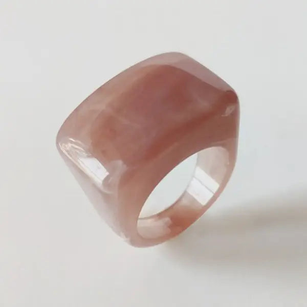 Rings Acrylic Geometric Shape