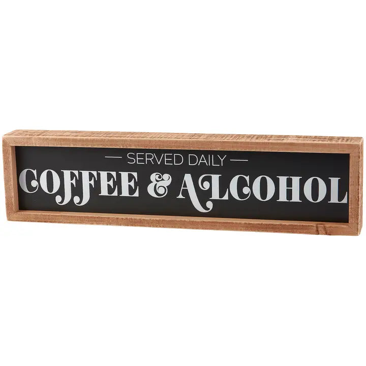 Wooden Box Signs
