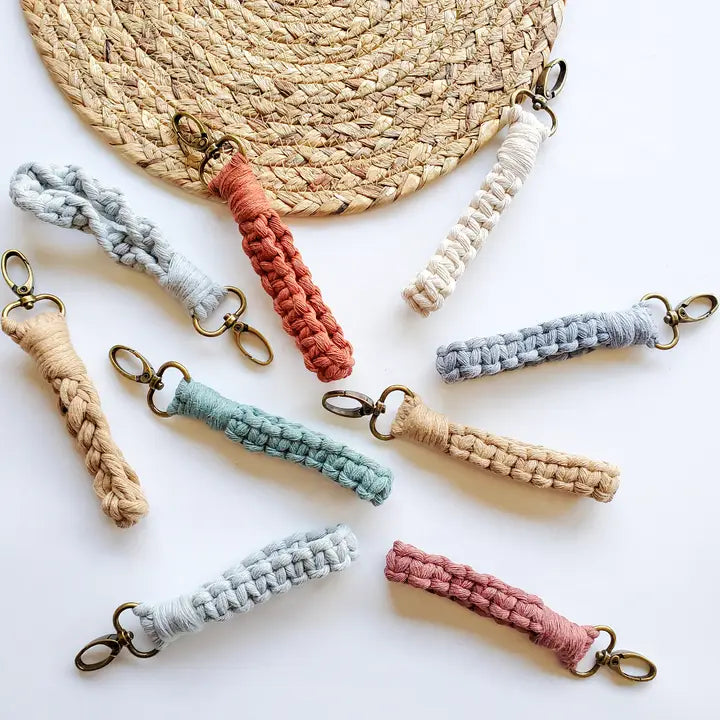 Mini Macramé Wristlet