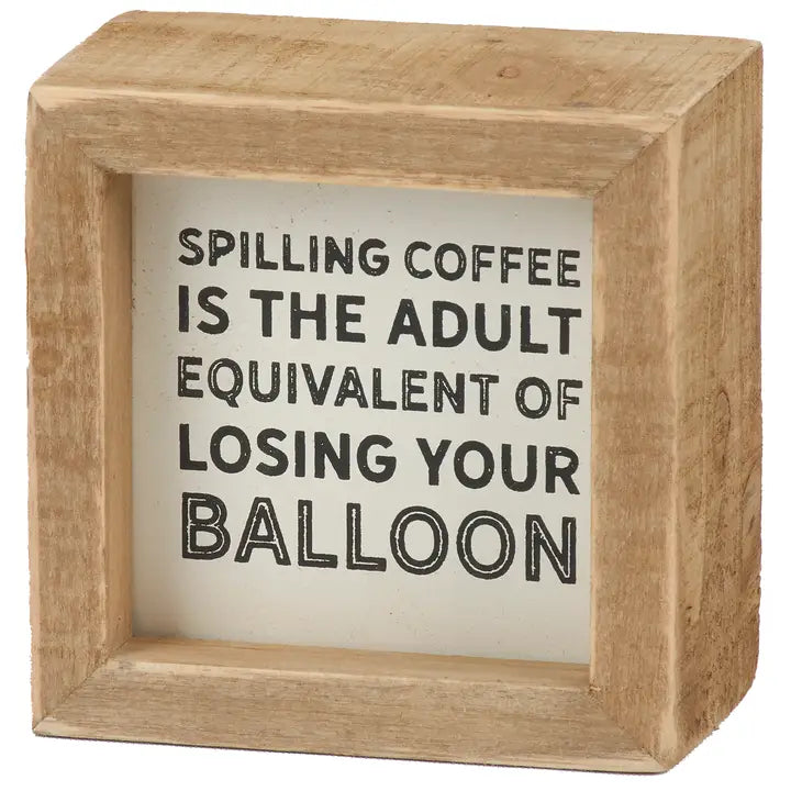 Wooden Box Signs
