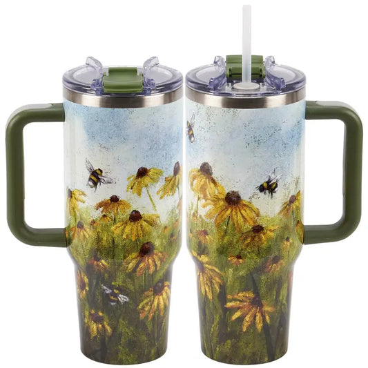 Black Eyed Susan Travel Mug