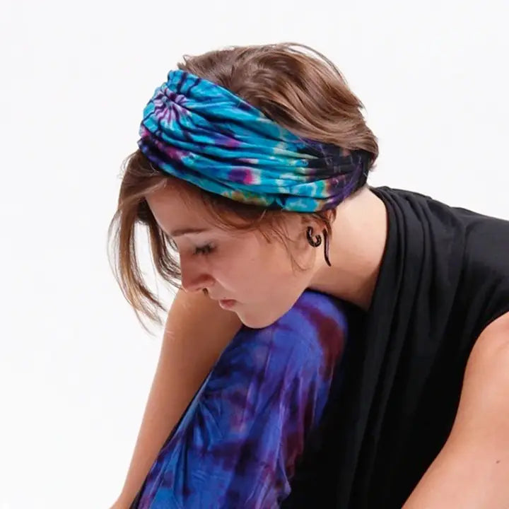 Spandex Tie Dye Headband