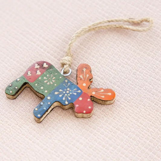 Hanging Wood Moose