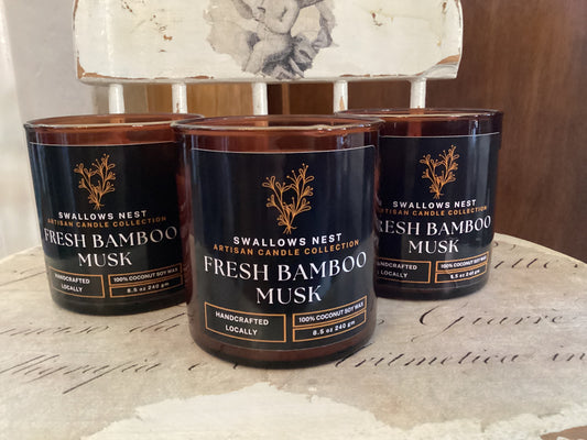 Fresh Bamboo Musk Candle